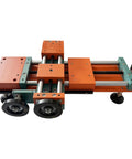Get Your Hands On This Badass Mini Wood Lathe mechanism with dual motors, robust design, compact for garage or workshop use.