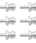 Image of 8 Pack M3 Ball Head Screws Stainless Steel 15mm Long 6mm Ball Head 8mm Hex for Himoto Redcat RC Cars