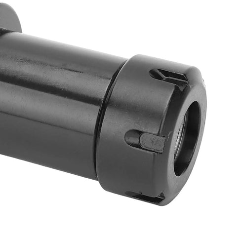 Close-up of black ER32 CNC Milling Tool Holder for SK40 Spindle, showcasing durable 20CrMnTi steel, precise 0.05mm tolerance