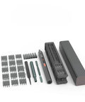 Mini Cordless Electric Drill And Screwdriver Set With No Sweat Operation Dual Purpose Power Tool lightweight driver kit and accessories arranged neatly.