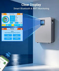 Badass 100Ah 48V Lithium Wall Mount Battery Kit With Slick Wifi Monitoring and Rock Solid 100A Bms Built In display with smartphone monitoring.