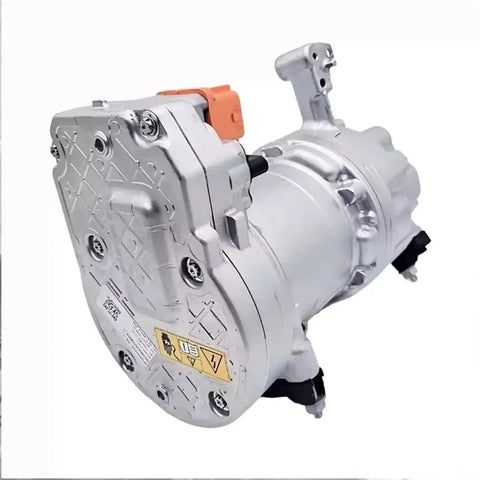 Oem Style Ac Compressor For Tesla Model 3 2017 To 2023, showing electric cooling unit with reinforced housing.
