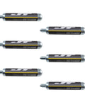 Six Pack 90G Prefilled CO2 Cylinders For Paintball Markers, Airguns, And Airbows, Easy To Use, Long Lasting Power On The Go, Adapter May Be Required For Some Markers