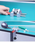 Dope Little Aluminum Table Vise For Crafts And Jewelry Making 2.8 Inch Portable Mini Bench Clamp holding objects on a table.