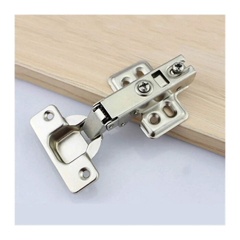 Stainless Steel Cabinet Hinges 10 Pack Hydraulically Damped Soft Close Concealed Hinges No Slam For Bookcases And Closets Ultra Quiet Full Coverage Easy Install Door Hardware