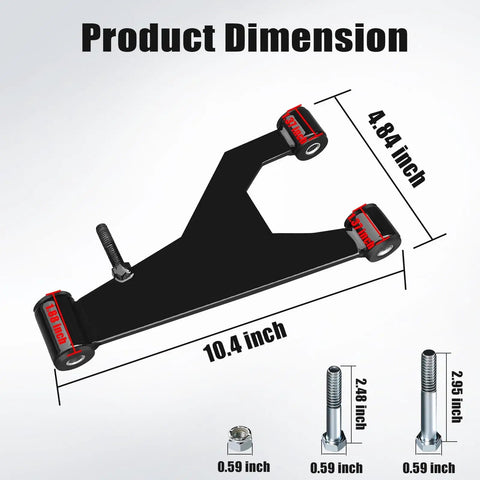Delta A Plate Sub Assembly For Club Car DS 1993 Up Gas And Electric Golf Carts Driver And Passenger Side Two Pack Replacement OEM 1016353