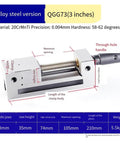 Shop Ready Manual Precision Flat Pliers Right Angle Milling Vise For Grinders And CNC Machines Hella Durable Quenched Alloy Steel, 3 inch dimensions.