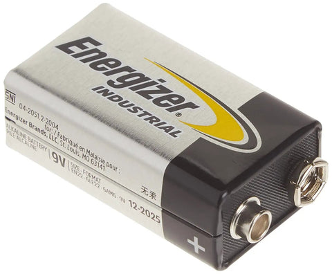 Heavy Duty Industrial 9 Volt Alkaline Batteries Pack Of 12 Long Lasting Powerhouse Built Different For Extreme Weather Leak Proof Cell