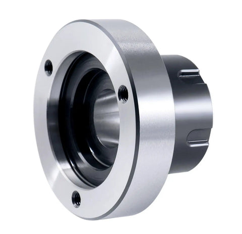 ER 32 Collet Chuck With 80mm Baseplate And 0.0016 Inch Concentricity Backplate For CNC Milling Lathe Tool Engraving Machines