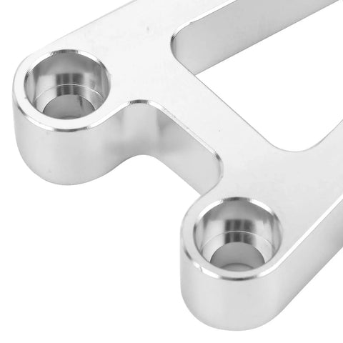 Close-up of aluminum Power Steering Pump Mounting Bracket for LWP 265 283 305 327 350 383 400 engines