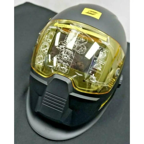 Sentinel A50 Welding Helmet With Low-Profile Black Shell Built Tough High-Impact Nylon Infinitely Adjustable Halo Headgear