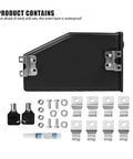 Ride Ready Waterproof Motorcycle Toolbox Left Side Carrying Case With Drop In Storage Pouch Heavy Duty Tool Stash Locker For 1200 And 1250 Models 14 To 23, waterproof case with installation hardware.