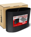 100 Grit Drum Sander Feed Belt For Woodworking, Silicon Carbide Belt, 16-1/4 Inch Wide By 43-1/2 Inch Circumference, Bi-Directional