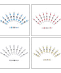 Ultimate 400 Piece Solder Seal Heat Shrink Butt Connector Kit With Waterproof Sealing Sleeve Terminals Perfect For Auto And Marine Wire Repair Jobs That Gotta Hold Tough Against Moisture And Dirt So You Can Wire Up Your Ride Like A Pro Today. assorted solder seal heat shrink butt connectors in blue, red, yellow, and clear