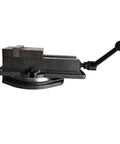 Heavy Duty CNC Milling Machine Vise QM16200 Precision 200mm Bench Vice Tool Accessory with black lever and steel jaws.