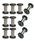 10 Pack Cap Knife Handle Screws Stainless Steel Knife Handle Fasteners Kit DIY Friendly Black Rivets And Pins For Knife Making And Repair Ready To Install For Knife Building Projects shown in a group display.