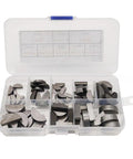 Pro Grade Engine Key And Half Moon Wedge Set In Storage Box Carbon Steel Spring Wedges For Quick Reliable Drives
