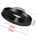 30 Pack Heavy Duty Stainless Steel Hose Filter Washers With Built‑In Strainer Screen For 3/4 Inch Garden And Shower Hoses To Block Debris Clogging And Keep Water Flowing Smooth For Quick Repair Jobs, 3/4 inch washer 24mm x 13mm