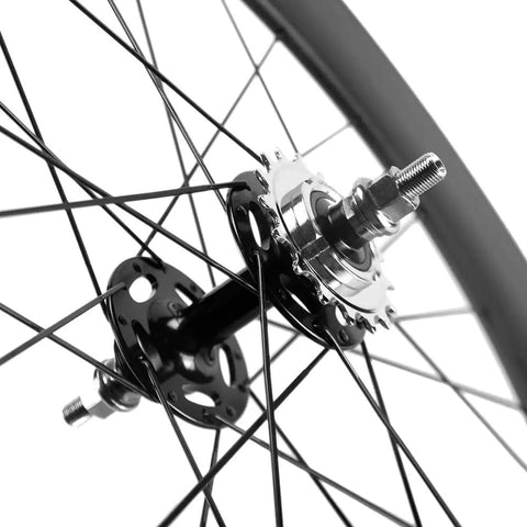 Fixed Gear Wheelset 700C Full Carbon Fiber Deep Rim 38mm 50mm 60mm 88mm Flexible For Urban Fixie And Track Ultra Light Yet Incredibly Strong