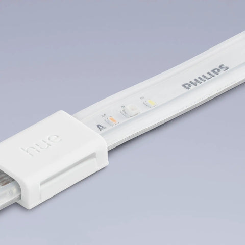 Close-up of Bluetooth Smart Lightstrip Plus 1m Extension No Plug For Easy Mood Lighting showing white 3ft addon strip detail.