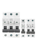 Heavy Duty Dc Mcb 1P 2P Miniature Circuit Breaker 500V Rating with flame retardant housing for electrical safety