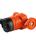 Top Shelf Cast Iron Hot Water Recirculation Pump, 16 Gpm Flow, Dead Quiet Operation with a display panel.