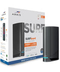 G34 Cable Modem Router Combo With DOCSIS 3.1 And WiFi 6 AX3000 box and device front view