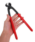 Tough Stainless Steel Hose Clamp Kit For Durable Pipe Fixing And Hose Securing With Single Double Ear Clamps 6 To 235mm red-handled tool