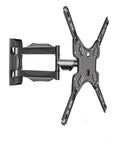 Full Motion TV Wall Mount Bracket With Slick 90 Degree Swivel Arm Heavy Duty Steel Build For Screens 32 Up To 100 Inches side view