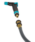 Brass Quick Disconnect Garden Hose Fittings Set With Durable Male And Female Connectors Rubber Grips for Easy Snap On Off