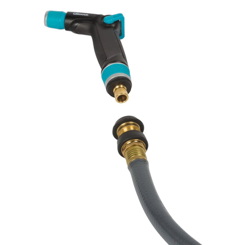 Brass Quick Disconnect Garden Hose Fittings Set With Durable Male And Female Connectors Rubber Grips for Easy Snap On Off