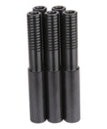 Golf Club Shaft Extensions For Graphite And Steel Shafts Six Size Options 0.500 Inch 0.515 Inch 0.530 Inch 0.545 Inch 0.560 Inch 0.575 Inch Tip 0.500 Inch For Graphite Pro Grade High Strength Plastic Easy Sanding Fits Most Shafts, black extensions standing upright