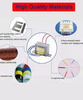 Two Pack 110V To 12V AC Power Transformer 10W 50/60Hz Output For Synchronous Motors Lighting And Audio Gear Built Tough With Mounting Holes And Rust Resistant Finish materials diagram