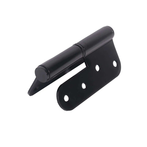 Heavy Duty Lift Off Door Hinges Set 4 Inch By 3 Point 5 Inch H Shaped Detachable Hinges Black 201 Stainless Steel Two Point Eight Millimeter Thick