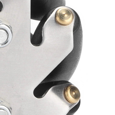 Close-up of steel Mecanum wheels for robot car with TPR rollers, showcasing 360-degree movement and durability for DIY bots.
