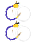 2 Pack Mist Coolant Lubrication Spray System For CNC Lathe Milling And Drilling, Mist Sprayer With 8mm Air Pipe components displayed
