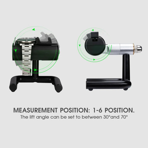 Timegrapher No 1000 Watch Tester For Mechanical Movements in position measurement mode.