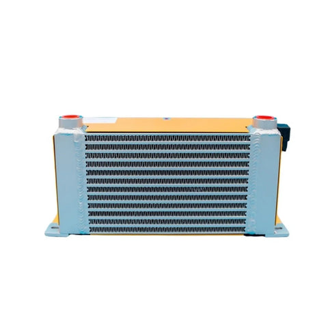 Hydraulic Aluminum Air Cooler With Oil Cooling Heat Exchanger, Precise Welding, Efficient 34W Fan, Shock Absorption System, Built Tough 60L/Min Flow Under 2MPa For Reliable, Smooth Cooling