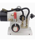 Rock Solid Four Axis Cnc Indexing Head And Tailstock With Hand Tuned Ejector Pin, heavy-duty steel base and adjustable components.