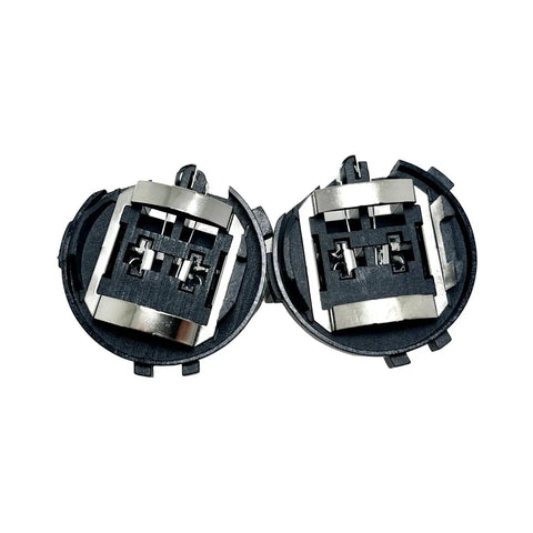 Headlight Socket Adapter With Wiring Harness For VW Golf Eos Passat Tiguan Alltrack R GTI 2010 2017, close-up front view