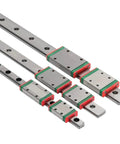 Compact Linear Guide Rail Kit 100 To 1000mm With Carriage Block for CNC, 3D Printer, Robotics Projects - Multiple Sizes