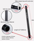 Bike Seat Post 400mm Aluminum Alloy For Mountain Road BMX And Fixed Gear Bikes, various diameter options