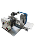 1500W Brushless Mini Electric Belt Sander With 36 By 2 Inch Wide Belt and swiveling grinder head for woodworking edge shaping.