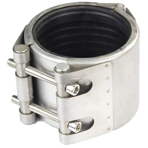 Pipe repair clamp, stainless steel, for 20–23mm (1/2 in) pipes; Amazon