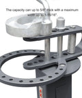 Upper Bending Parts And Scroll Bending Attachment For UBM-30 Metal Bender Spare Parts Kit For Quick Repairs Durable Gray Finish Keeps Your Bending Machine Running Smooth, gray metal bending attachment