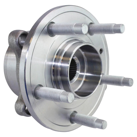 Front Wheel Bearing And Hub Assembly For 2011 To 2019 Ford Explorer And 2013 To 2019 Police Interceptor Utility Direct Fit Easy Install Replace OE Durable For AWD And RWD Models, side view