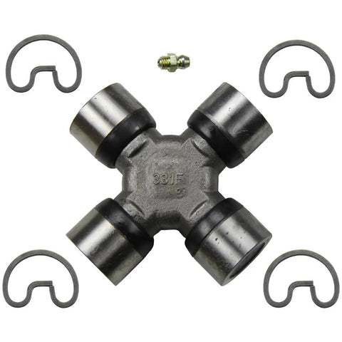 Hot Rod Ready 2X U-Joint Kit For Front Driveshaft At Axle Fits Dodge Ram 2500 3500 And Durango With Killer Durability And Smooth Shifting Performance For Heavy Duty Truck Owners Who Want Rock Solid Parts., steel U-joint cross with snap rings and grease fitting