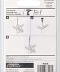 Heavy Duty Zinc Plated Steel Fixed Staple Safety Hasp With Fold Over Hinge For Locking Down Doors Gates Sheds And Toolboxes Padlock Ready installation instructions and tools needed.