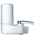 Faucet Mount Water Filter System White No Waiting Filtration Easy Install Instant Filtered Tap Water On Demand Multi Use
