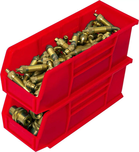 Stackable Storage Bins For Garage Pantry And Craft Room Keep Clutter At Bay With Durable Heavy Duty Plastic Bins That Hold Up To 20 Pounds Each